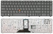 Клавиатура HP EliteBook (8770W) с указателем (Point Stick) Черный, (Без фрейма) RU