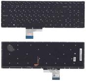 Клавиатура для ноутбука Lenovo IdeaPad (Y50-70) с подсветкой (Light), Черный, (Черный фрейм) RU