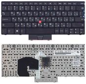 Клавиатура для ноутбука Lenovo ThinkPad Twist (230U, S230, S230I) с указателем (Point Stick) Черный, Черный фрейм, RU