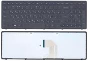 Клавиатура для ноутбука для Lenovo IdeaPad (P500, Z500, Z500A, Z500G, Z500T) Черный, (Черный фрейм), RU
