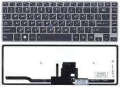 Клавиатура для ноутбука Toshiba Tecra (Z40) с подсветкой (Light), с указателем (Point Stick) Черный, Серый фрейм RU Клавиатура для ноутбука Toshiba Tecra (Z40) с подсветкой (Light), с указателем (Point Stick) Черный, Серый фрейм RU