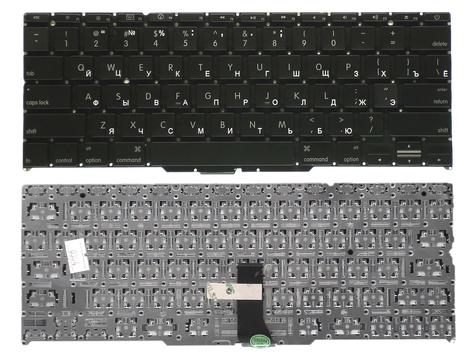 Клавиатура для ноутбука Apple MacBook Air 2010+ A1370 (2010, 2011 года), A1465 (2012, 2013, 2014, 2015 года) Black, (Без фрейма), Русский (горизонтальный энтер) Клавиатура для ноутбука Apple MacBook Air 2010+ A1370 (2010, 2011 года), A1465 (2012, 2013, 2014, 2015 года) Black, (Без фрейма), Русский (горизонтальный энтер)