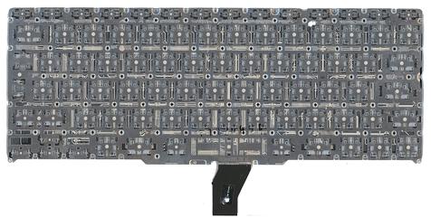 Клавиатура для ноутбука Apple MacBook Air 2011+ A1370 (2010, 2011 года), A1465 (2012, 2013, 2014, 2015 года) с подсветкой (Light) Black, (Без фрейма), Русский (вертикальный энтер) Клавиатура для ноутбука Apple MacBook Air 2011+ A1370 (2010, 2011 года), A1465 (2012, 2013, 2014, 2015 года) с подсветкой (Light) Black, (Без фрейма), Русский (вертикальный энтер) - фото 3