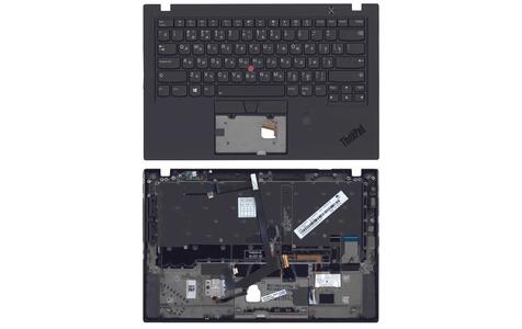 Клавиатура для ноутбука Lenovo ThinkPad X1 Carbon Gen 6 FPR NFS Черный, (Черный TopCase) RU