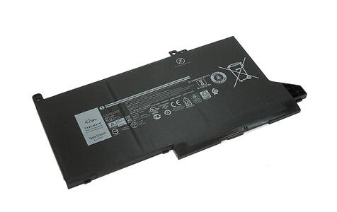 Батарея для ноутбука Dell DJ1J0 Latitude 12 7280 11.4В Черный 3680мАч Батарея для ноутбука Dell DJ1J0 Latitude 12 7280 11.4В Черный 3680мАч
