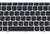 Клавиатура для ноутбука Lenovo IdeaPad FLex 14 G40, G40-30, G40-45, G40-70, G40-75, G40-80, Z41-70, 500-14ACZ, 500-14ISK, 300-14ISK, B40-80 с подсветкой (Light), Черный, (Серебряный фрейм), RU - фото 2, миниатюра