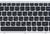 Клавиатура для ноутбука Lenovo IdeaPad U510, Z710 с подсветкой (Light), Черный, (Серебряный фрейм), RU - фото 2, миниатюра