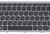 Клавиатура для ноутбука Lenovo IdeaPad (Flex 14, G400s, G405S, S410P, G410S) Черный, (Серый фрейм) RU - фото 2, миниатюра