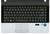 Клавиатура для ноутбука Samsung (300E4A) Черный, (Черный TopCase), RU
