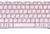 Клавиатура для ноутбука Sony (SVE14A) Pink, с подсветкой (Light), (Без фрейма) RU - фото 2, миниатюра
