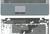 Клавиатура для ноутбука Samsung (RC720) Черный, (Серый TopCase), RU
