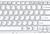 Клавиатура для ноутбука Sony Vaio (SVE15) с подсветкой (Light), Белый, (Белый фрейм) RU - фото 2, миниатюра