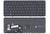 Клавиатура для ноутбука HP EliteBook (840) с подсветкой (Light) Черный, с указателем (Point Stick), (Черный фрейм) RU