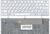 Клавиатура для ноутбука MSI (U160, U135) Белый, (Белый фрейм), RU