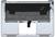 Клавиатура для ноутбука Apple MacBook Air (A1369) 2010+ Черный, (Серебряный TopCase), Русский (горизонтальный энтер) - фото 2, миниатюра