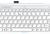 Клавиатура для ноутбука Asus EEE PC 1011, 1015, 1016, 1018, 1025, X101 Белый, (Белый фрейм) RU - фото 2, миниатюра
