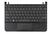 Клавиатура для ноутбука Samsung (NC110) Черный, (Черный TopCase), RU