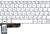 Клавиатура для ноутбука Asus VivoBook (X201E, S201, S201E, X201) Белый, (Без фрейма), RU - фото 2, миниатюра