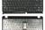Клавиатура для ноутбука Asus EEE PC 1201, 1215, 1225, U20, VX6 Eee PC Lamborghini Черный, (Черный фрейм) RU