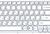 Клавиатура для ноутбука Sony Vaio (SVE17) Белый, (Белый фрейм) RU - фото 2, миниатюра