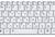 Клавиатура Toshiba Portege (R500, R502, R501, R510, R600, R601, A600 ,A602, A603, R603, A605) Белый, Русский (вертикальный энтер) - фото 2, миниатюра