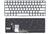 Клавиатура для ноутбука HP Spectre X360 (13-4000, 13-4103dx, 13-4003DX, 13-4005DX, 13-4110DX, 13-4193DX, 13-4195DX, 13-4193NR) с подсветкой (Light) Черный, (Серебряный фрейм) RU