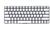 Клавиатура для ноутбука HP Spectre X360 (13-4000, 13-4103dx, 13-4003DX, 13-4005DX, 13-4110DX, 13-4193DX, 13-4195DX, 13-4193NR) с подсветкой (Light) Черный, (Серебряный фрейм) RU - фото 2, миниатюра