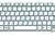 Клавиатура для ноутбука Sony (SVE14A) Белый, (Без фрейма) Русский Белая с голубым - фото 2, миниатюра