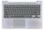 Клавиатура для ноутбука Samsung (535U4C) Черный, (Серый TopCase), RU