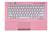 Клавиатура для ноутбука Sony Vaio (VPC-SB) Серебряный, с подсветкой (Light), (Pink TopCase), RU
