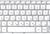 Клавиатура для ноутбука Samsung (NP915S3) Белый, (Без фрейма), RU - фото 2, миниатюра