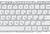 Клавиатура для ноутбука HP Pavilion (17, 17-E) Белый, (Без фрейма) RU - фото 2, миниатюра