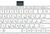 Клавиатура для ноутбука Toshiba Satellite (L50D-A, L70-A, S50-A, S50D-A, S70-A, S70D-A, S70T-A, S75-A, S75D-A, S75T-A) Белый, (Белый фрейм) RU - фото 2, миниатюра