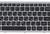 Клавиатура для ноутбука Lenovo IdeaPad U510, Z710 Черный, (Серебряный фрейм), RU - фото 2, миниатюра