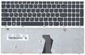 Клавиатура для ноутбука Lenovo IdeaPad (G580) Черный, (Белый фрейм), RU