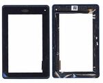Тачскрин (Сенсор) для планшета Acer Iconia Tab B1-A71 черное c рамкой