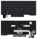 Клавиатура для ноутбука Lenovo Thinkpad X280 с указателем (Point Stick), Черный, Черный фрейм, RU