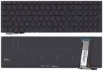 Клавиатура для ноутбука Asus (G771, N551) с подсветкой (Light), Черный, (Без фрейма) RU