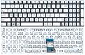 Клавиатура для ноутбука Asus (N541) Серебряный, (Без фрейма) RU
