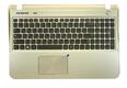 Клавиатура для ноутбука Samsung (SF510) Черный, (Серебряный TopCase), RU