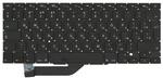 Клавиатура для ноутбука Apple MacBook Pro A1398 (2012, 2013, 2014, 2015 года) Черный, (Без фрейма), Русский (вертикальный энтер)