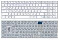 Клавиатура для ноутбука Asus (X756) Белый, (Без фрейма), Русский горизонтальный Enter