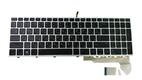 Клавиатура для ноутбука HP EliteBook 850 G5 с подсветкой (Light), Black, (Grey Frame) RU