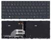 Клавиатура для HP ProBook (430 G5) с подсветкой (Light), Черный, (Черный фрейм), RU
