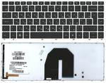 Клавиатура для ноутбука HP ProBook (5330M) с подсветкой (Light), Черный, (Серебряный фрейм) RU
