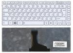 Клавиатура Toshiba Satellite (C800, L800, L805, L830, L835, M800, M805) Белый, (Белый фрейм) RU