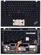 Клавиатура для ноутбука Lenovo ThinkPad X1 Carbon Gen 5 Черный, (Черный TopCase) RU