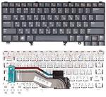 Клавиатура для ноутбука Dell Latitude (E5420, E6220, E6320, E6420, E6430, E6620) с указателем (Point Stick), Черный, RU/EN
