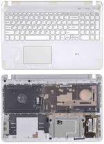 Клавиатура для ноутбука Sony (SVF15), Белый, (Белый фрейм) RU