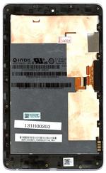 Матрица с тачскрином для Asus ME370 (Google Nexus 7 1gen) черный с рамкой
